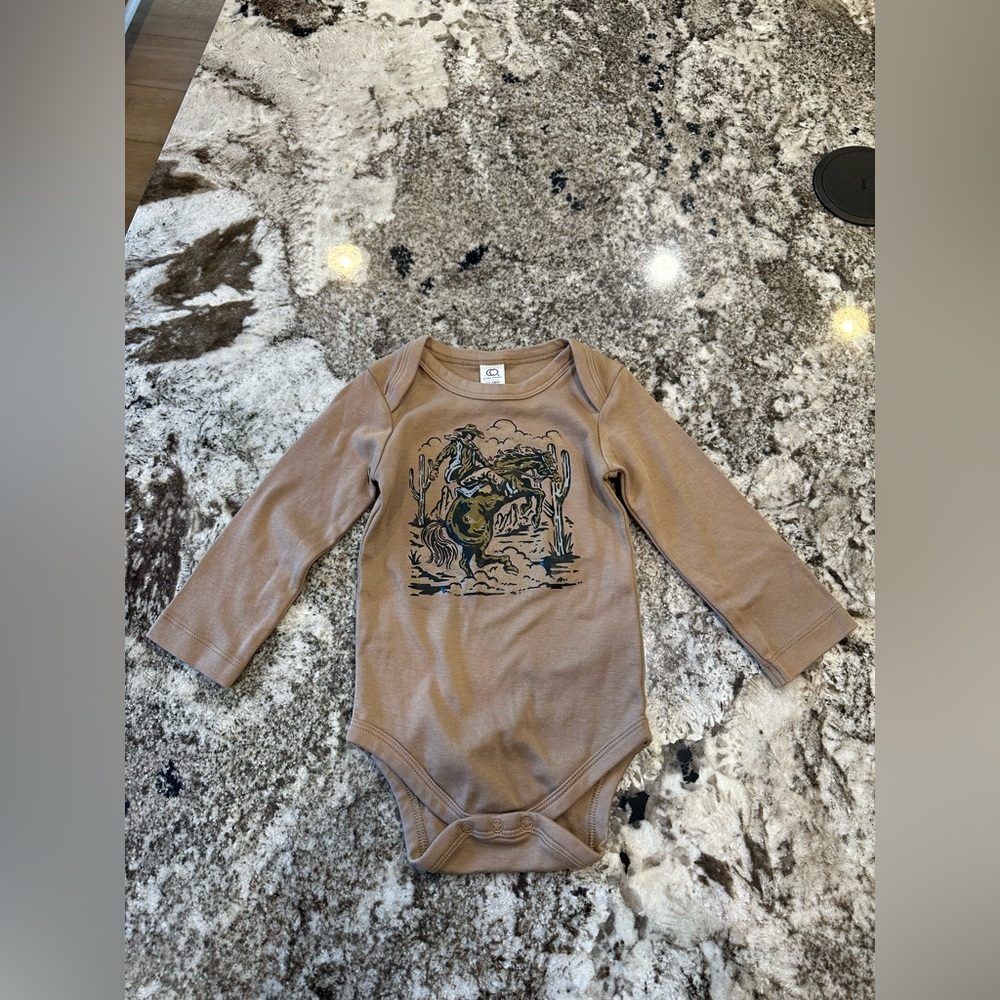 Western Baby long sleeve onesie - size 12-18m